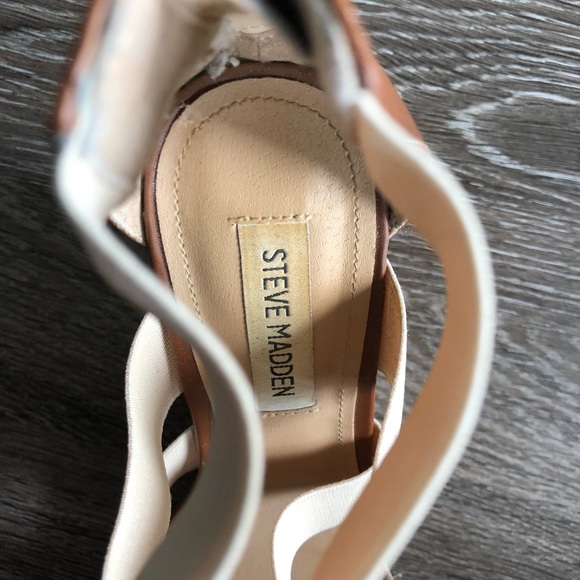 Steve Madden Selinah Strappy Cork Wedge Platform - Picture 6 of 8